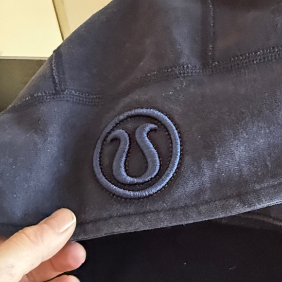 LuluLemon Navy Blue Zip-Up Hoodie - Picture 2 of 2